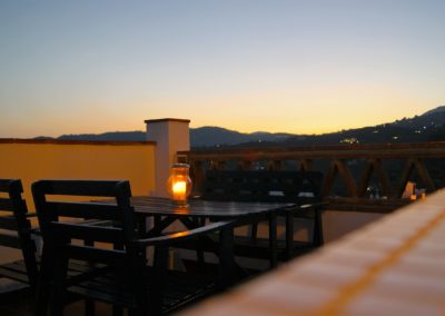 Anochecer Terraza